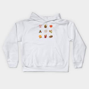 Christmas Food & Dessert❤️ Kids Hoodie